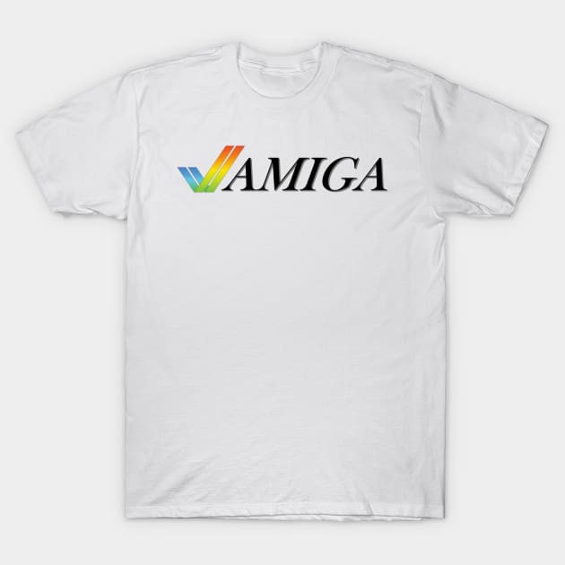 Amiga Classic Logo T-Shirt by MalcolmDesigns